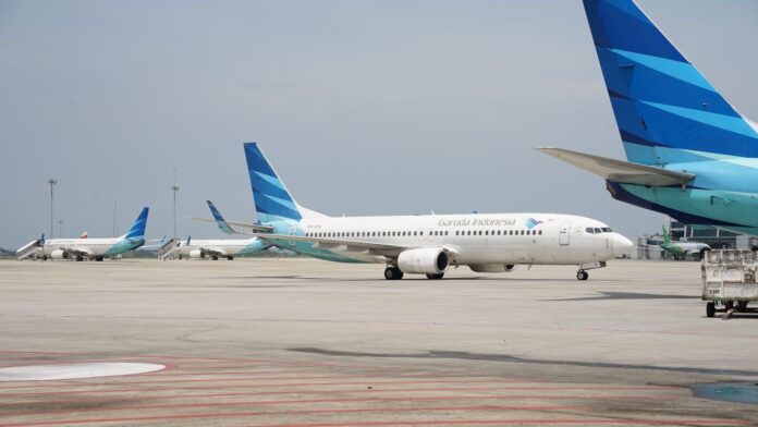 garuda group siapkan jutaan kursi layani liburan lebaran maskapai garuda indonesia group