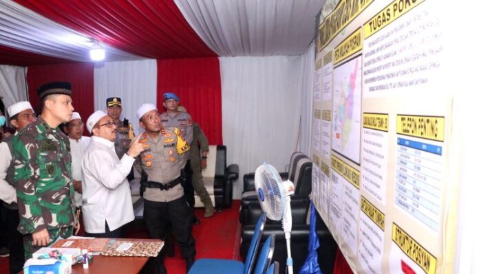 Malam Idulfitri Wabup Banjar Pantau Dua Titik Pos