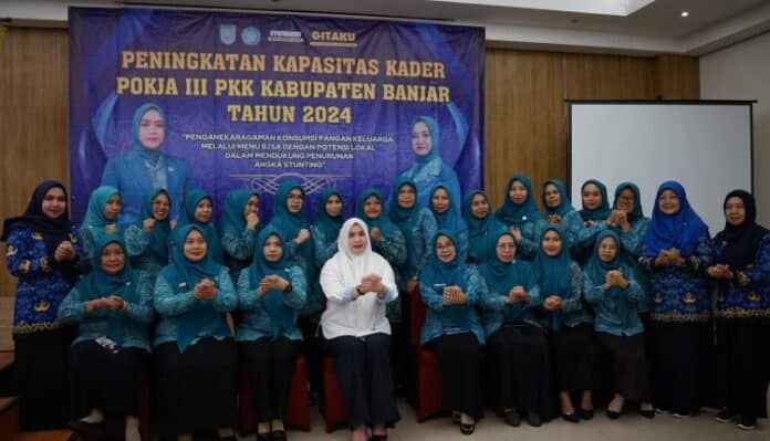 TP PKK Kabupaten Banjar Gelar Peningkatan Kapasitas Kader