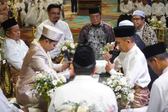 Paman Birin Jadi Saksi Pernikahan Doni Saputra dan Fitria Azzhara 