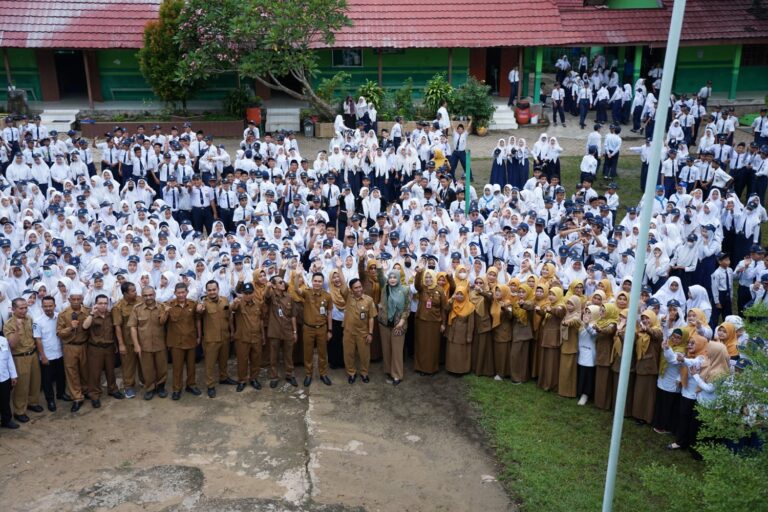 Peringati Hardiknas "Gercep Bang" Sasar SMPN se-Kabupaten Banjar 