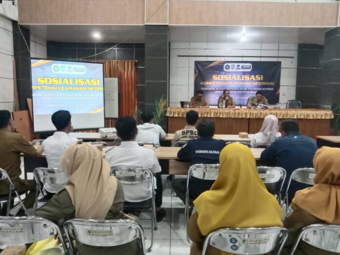 Tingkatkan Keamanan Informasi, DKISP Banjar Gelar Sosialisasi