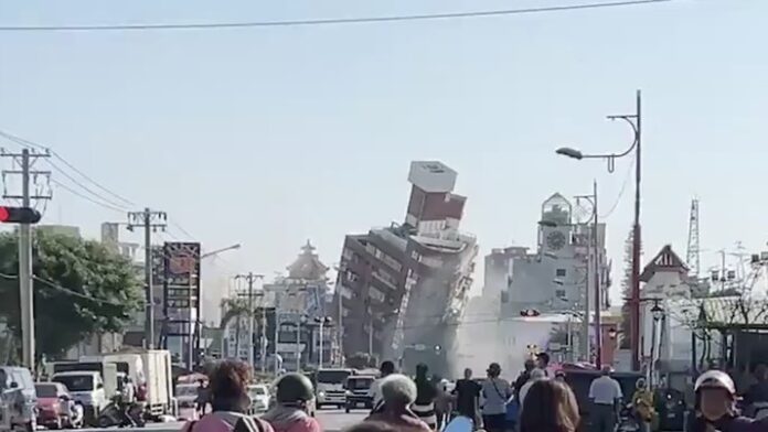 Gempa Taiwan M 7,5 Picu Tsunami