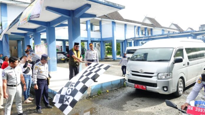 Sebanyak 55 Armada Mudik Gratis Dilepas Gubernur 