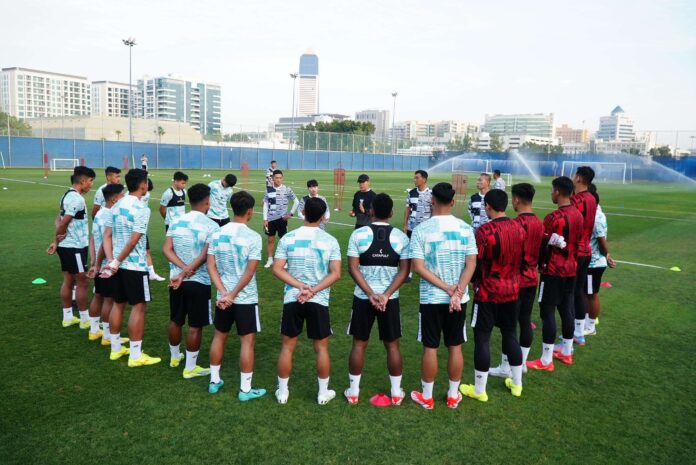 l2q79vj9qmmpzss Tiba di Dubai Timnas Indonesia U-23 Langsung Latihan Perdana