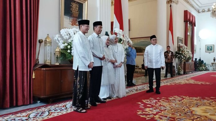 Presiden Menggelar Open House di Istana Kepresidenan