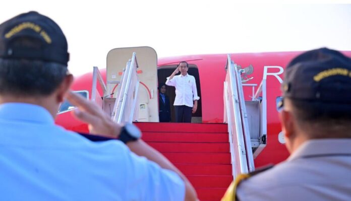Presiden Jokowi bertolak ke Sumsel blusukan ke sumsel
