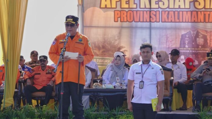 apel kesiapsiagaan bencana Paman Birin pimpin Apel Kesiapsiagaan Bencana
