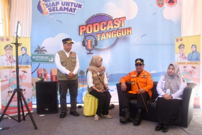 kompak smpaikan edukasi siaga bencana