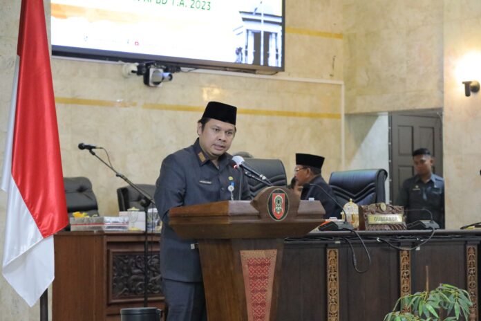 Raperda Pertanggungjawaban APBD 2023 Disampaikan Gubernur 