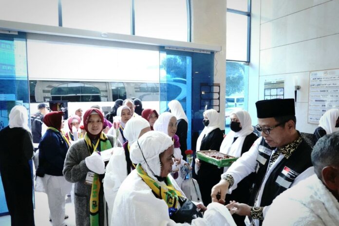kedatangan JHI ke Kota Makkah untuk melaksanakan Umrah Wajib Umrah Wajib