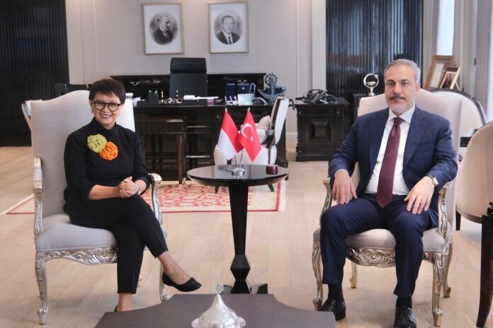 menlu ri reno marsudi perkuat kerjasama dengan turki kerjsama indonesia-turki