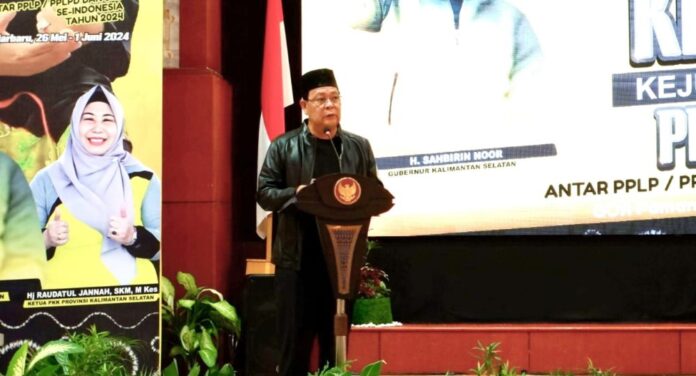 paman birin sambut peserta kejurnas pencak silat kejurnas pencak silat