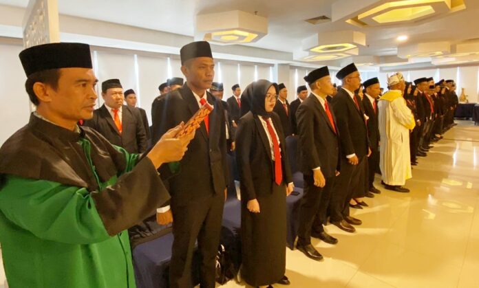 pelantikan panwascam kabupaten banjar panwascam