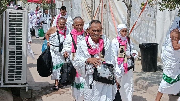 JHI tiba di Arafah puncak haji di arafah