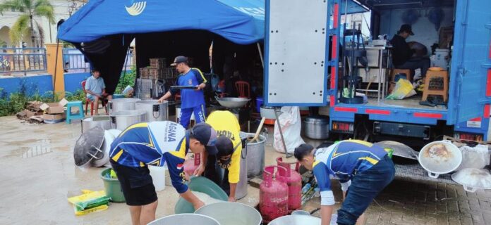 Kecamatan Satui terdampak banjir