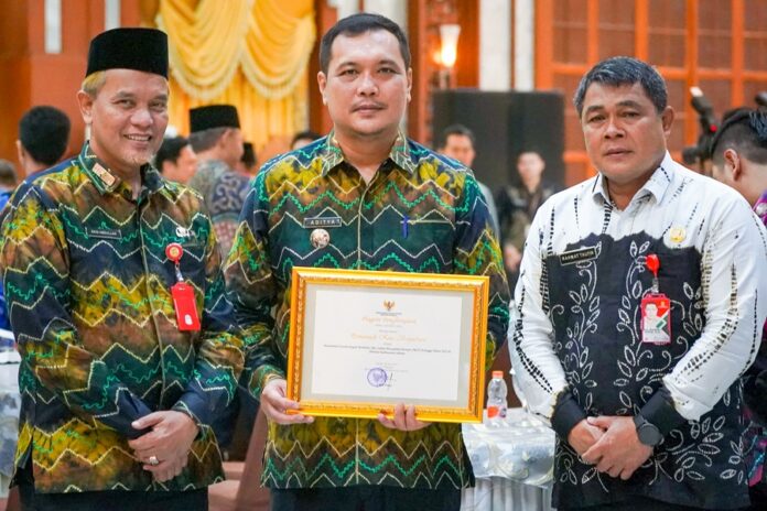 perhargaan MCP KPK RI untuk Banjarbaru penghargaan MCP KPK