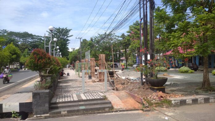 rehabilitasi pagar kantor setda pemkab banjar pagar setda pemkab banjar