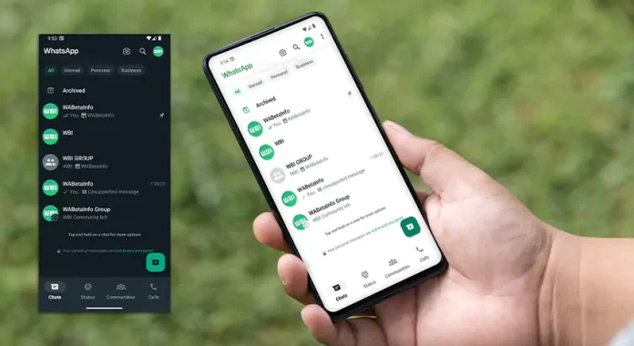 whatsapp-android-tasarimi-degisti-yeni-arayuz-boyle-gorunuyor-338-696x380 Bosen Dengan Text Hitam? Begini Cara Bikin Tulisan Warna-warni di WhatsApp