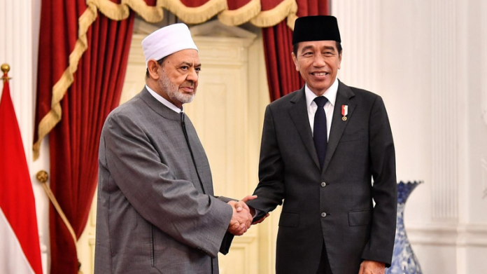 Presiden Jokowi Sambut Kunjungan Grand Syekh Al Azhar Tekankan Perdamaian dan Toleransi Grand Syekh Al Azhar