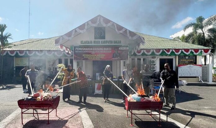 BB Narkoba dimusnahkan