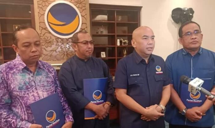 H Saidi Mansyur - Habib Idrus Al Habsyie terima Surat B1 KWK  Nasdem Surat B1 KWK untuk petahana