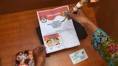 calon tungal calon tunggal lawan kotak kosong