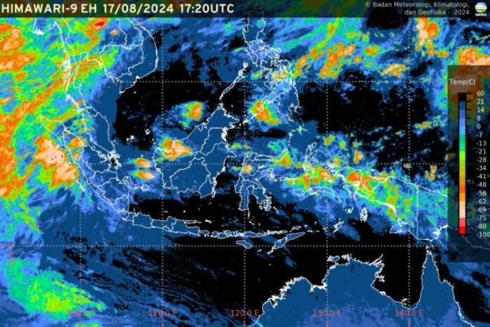 cof15v5hjexqrvd BMKG : Prakiraan Cuaca Sejumlah Kota di Indonesia 18 Agustus