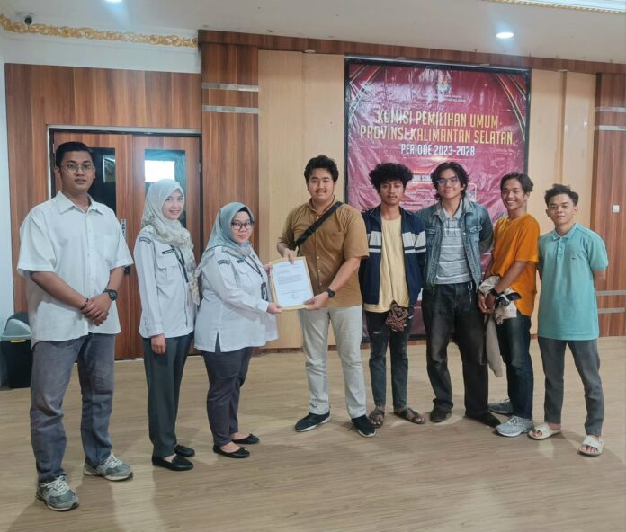 LS Vinus dan AMARAH Kalsel sambangi Kantor KPU Kalsel