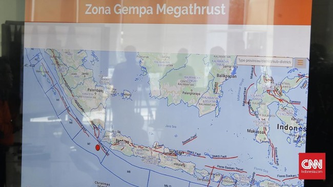 ancaman gempa bumi Megathrust yang ada di Indonesia gempa bumi Megathrust