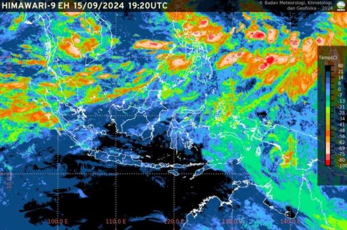 5q5ghm9v0jjxzmy BMKG : Prakiraan Cuaca Sejumlah Kota di Indonesia 16 September