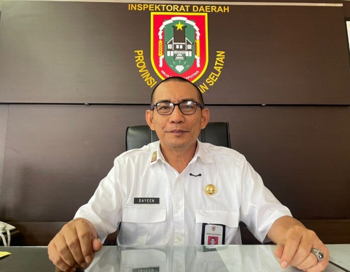 Inspektur Daerah Provinsi Kalimantan Selatan Akhmad Fydayeen Akhmad Fydayeen