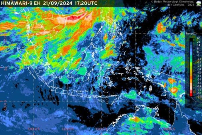 BMKG : Prakiraan Cuaca Sejumlah Kota di Indonesia 22 September
