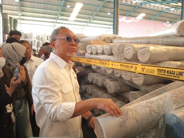 karpet impor ilegal impor ilegal
