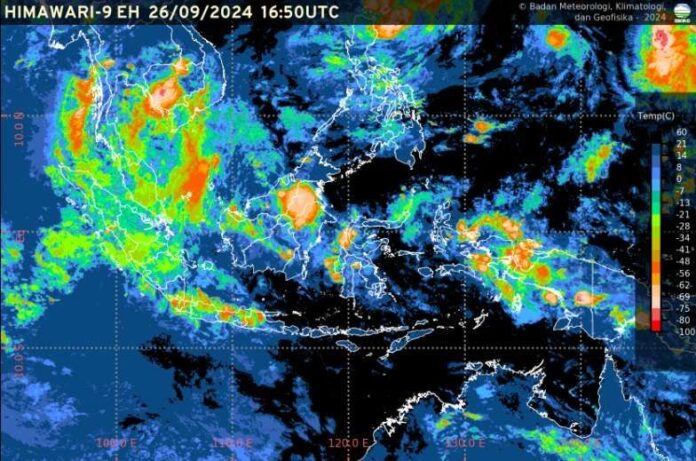 BMKG : Prakiraan Cuaca Sejumlah Kota di Indonesia 27 September