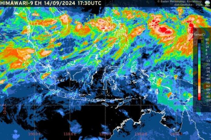 BMKG : Prakiraan Cuaca Sejumlah Kota di Indonesia 15 September