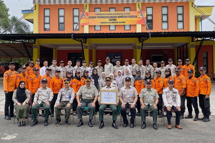 BPBD KALSEL TERIMA PENGHARGAAN BPBD Kalsel