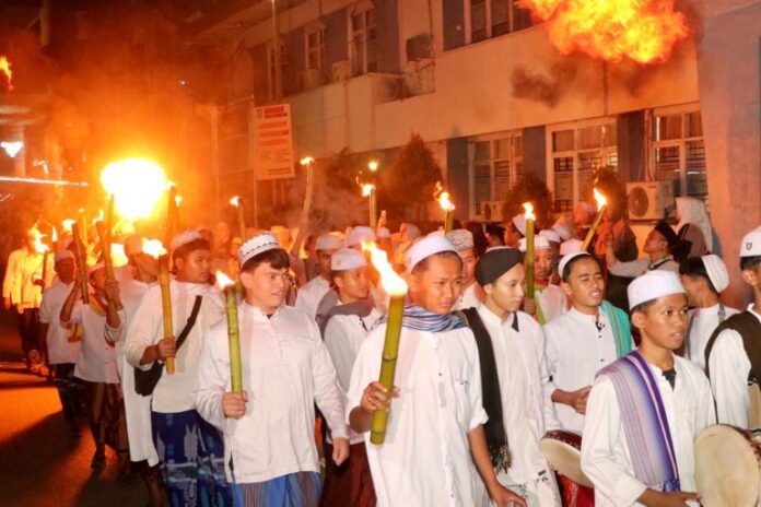 Kirab Santri di Kabupaten Banjar Diikuti Ribuan Peserta 