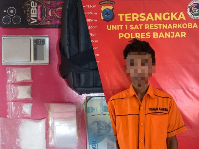 terduga pelaku pengedar narkoba terduga pengedar