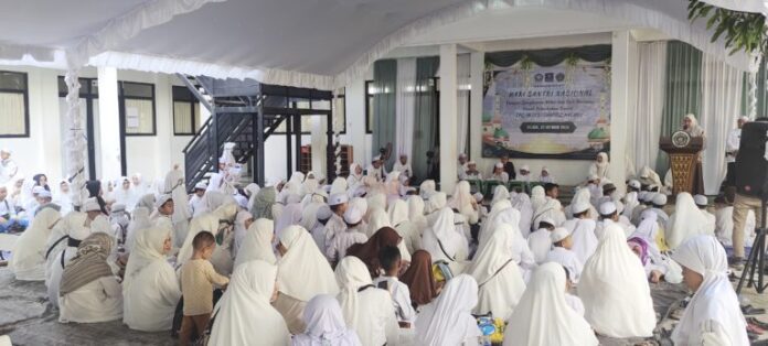 Meriah Peringatan Hari Santri Nasional di Yayasan Abdul Azis Halaby 