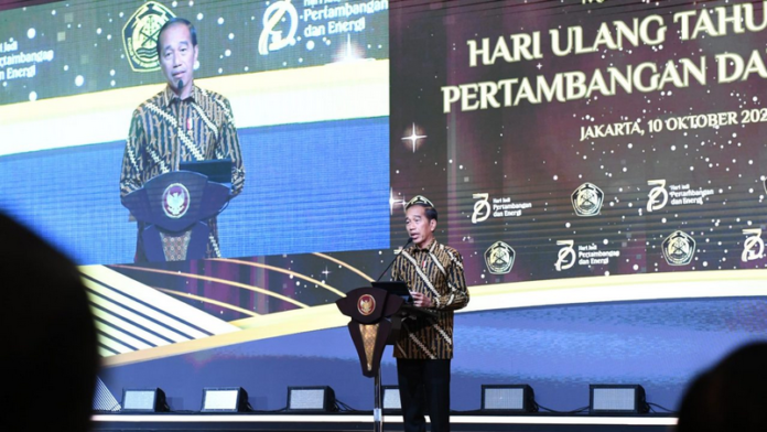 Presiden Jokowi Hilirisasi Sektor ESDM Dorong Nilai Tambah Besar bagi Ekonomi Nasional sektor ESDM