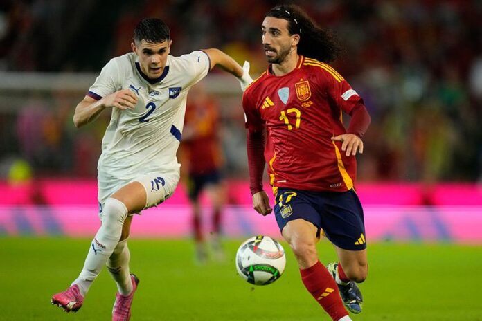 UEFA Nations League 2024/2025: Spanyol Kalahkan Serbia 3-0