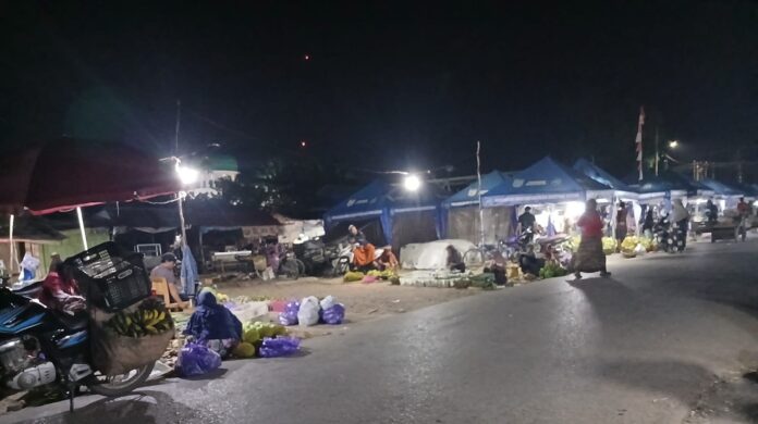 Kondisi Pasar Buah Astambul kini