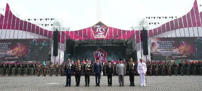 Jokowi Sampaikan Ucapan Terima Kasih Kepada TNI