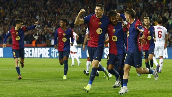 soccer-spain-bar-sevreport-1_169 Tampil Impresif, Barcelona Bungkam Sevilla 5-1