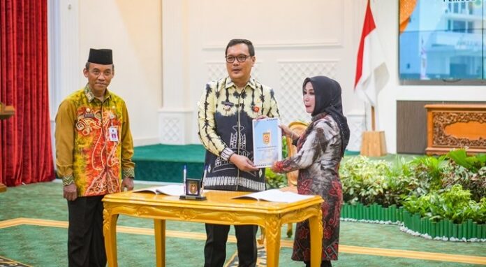 penyerahan nota pelaksana walikota