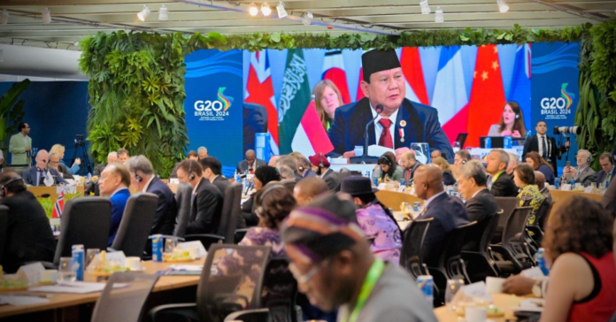 Presiden Prabowo Tegaskan Komitmen Indonesia dalam Penanggulangan Kelaparan dan Kemiskinan di KTT G20 Brasil KTT G20 Brasil