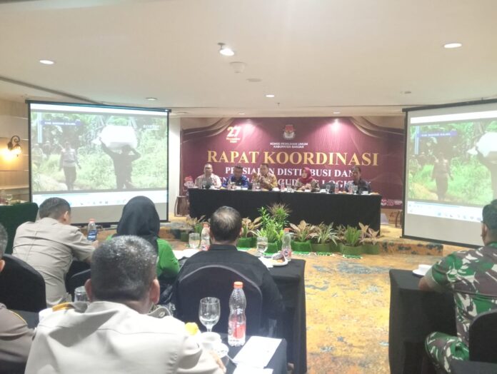 pendustrubusian logistik pilkada ke kecamatan