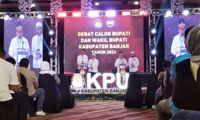 Debat Perdana pilkada banjar