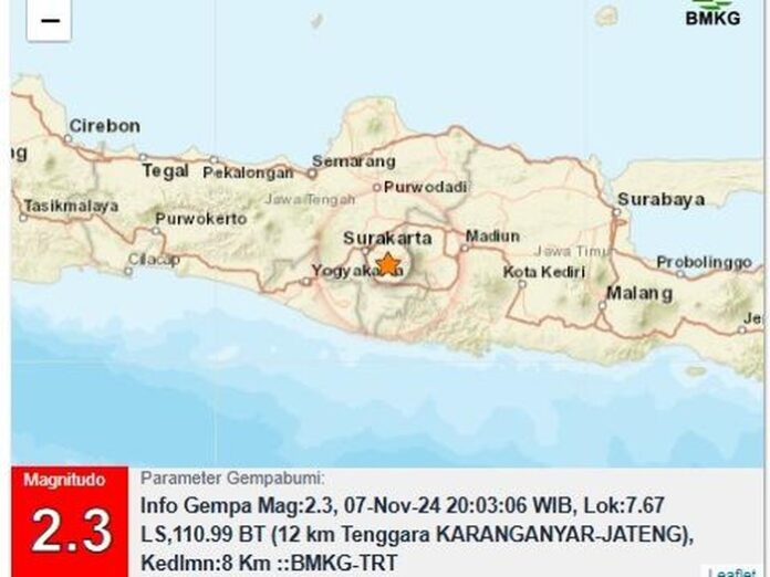 gempa karanganyar tergolong langka gempa karanganyar